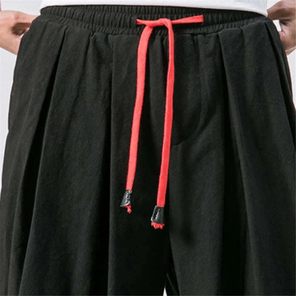 Toji type Oversized Men Loose Harem Pants