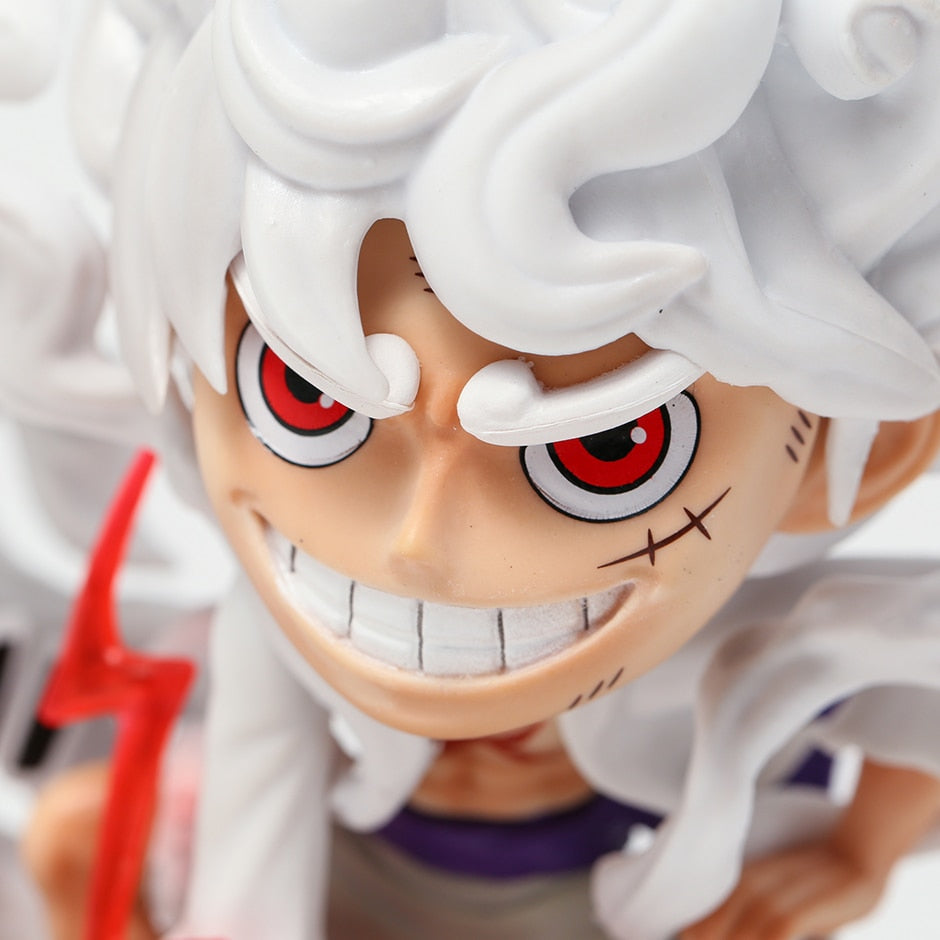 Luffy Gear 5 Sun God Nika Chibi Figure