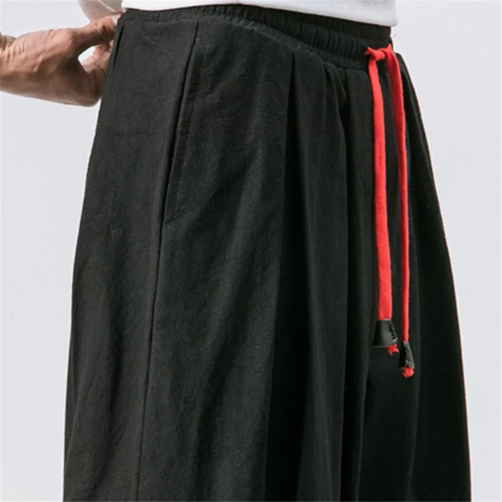 Toji type Oversized Men Loose Harem Pants