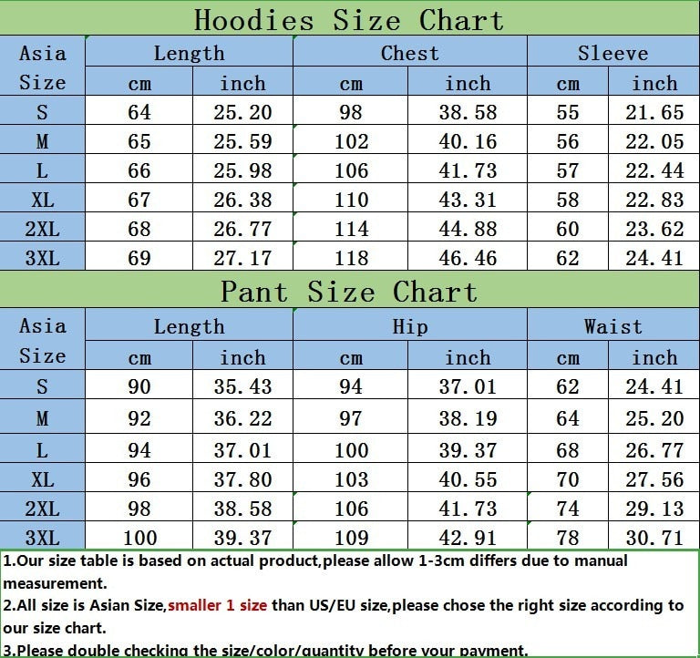Attack on Titan Hoodie Jogger Set
