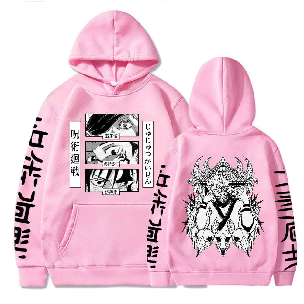 Sukuna\Gojo Satoru Hoodie JJK