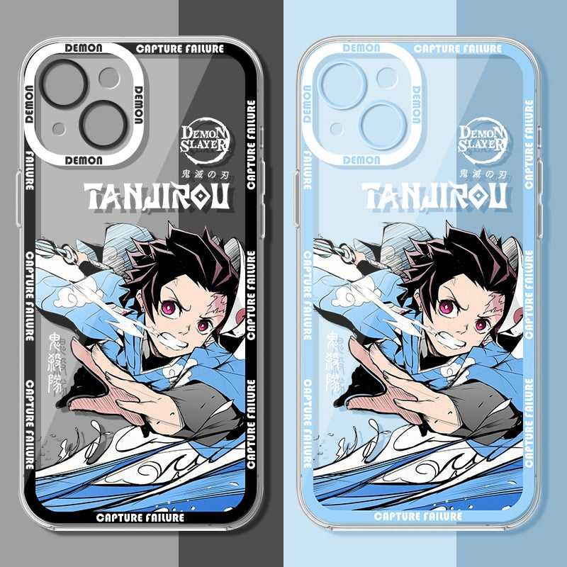 Demon Slayer Soft Silicone Case for iPhone