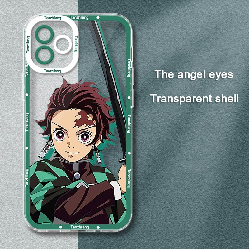 Demon Slayer Soft Silicone Case for iPhone