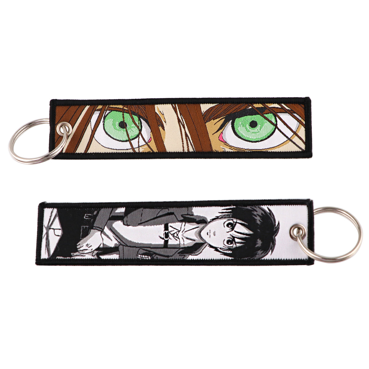 Anime Embroidery KeyChain