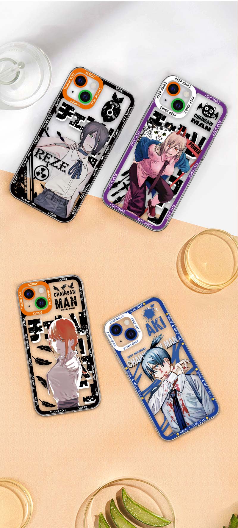 Chainsaw Man IPhone Cases