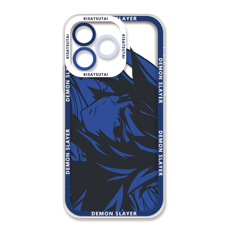 Demon Slayer Soft Silicone Case for iPhone