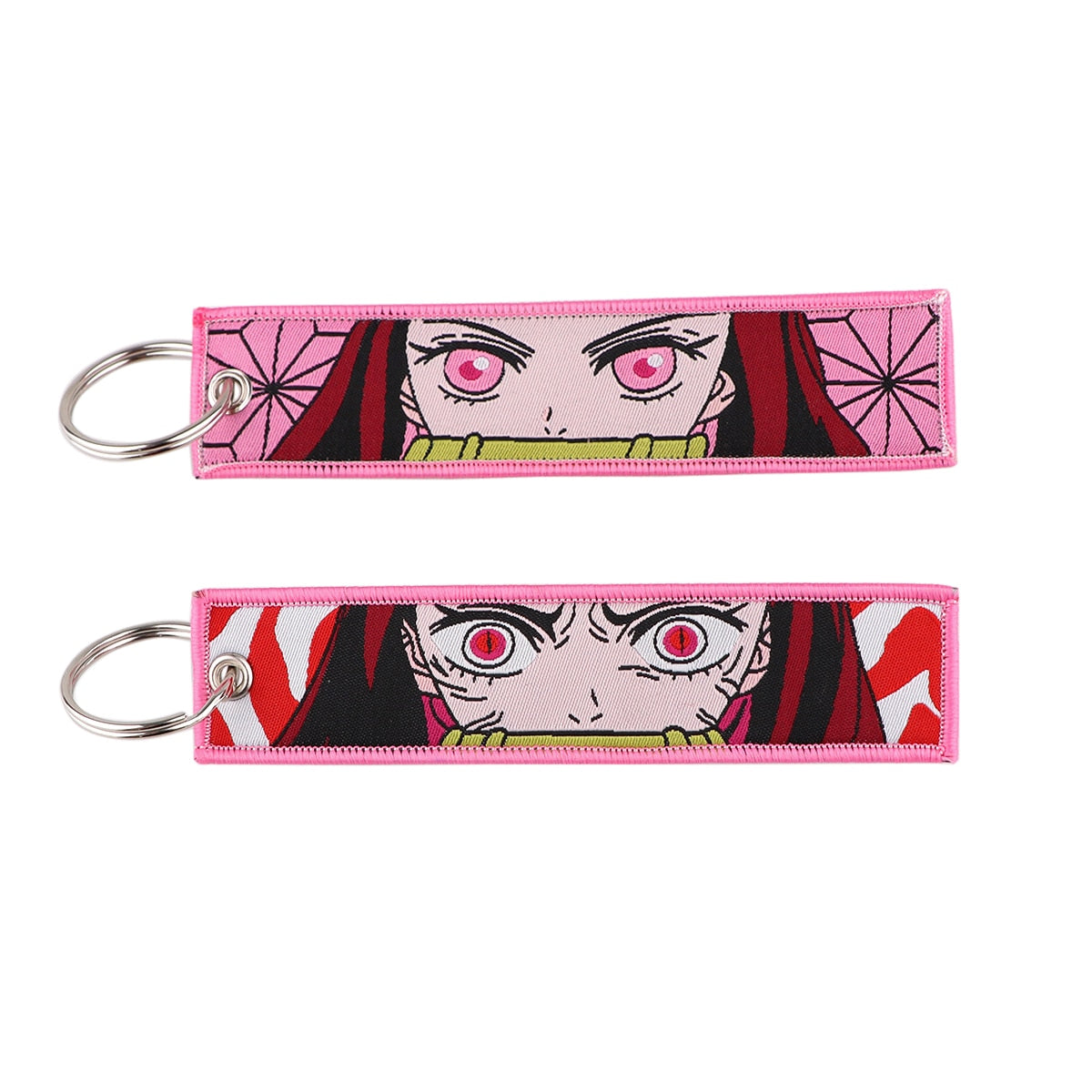 Anime Embroidery KeyChain