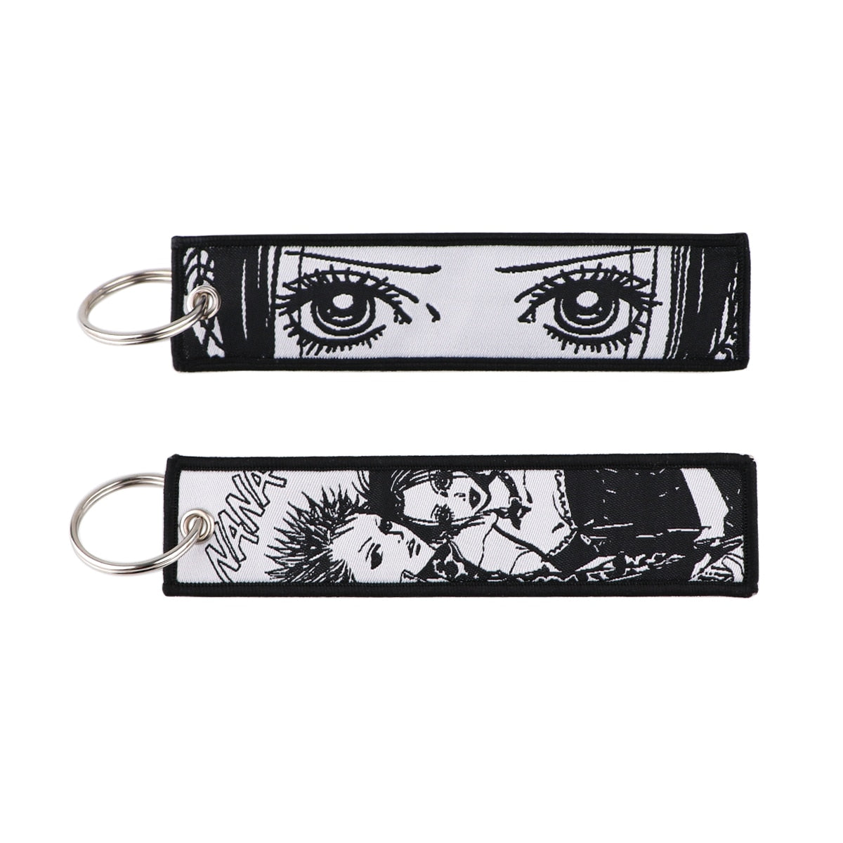 Anime Embroidery KeyChain