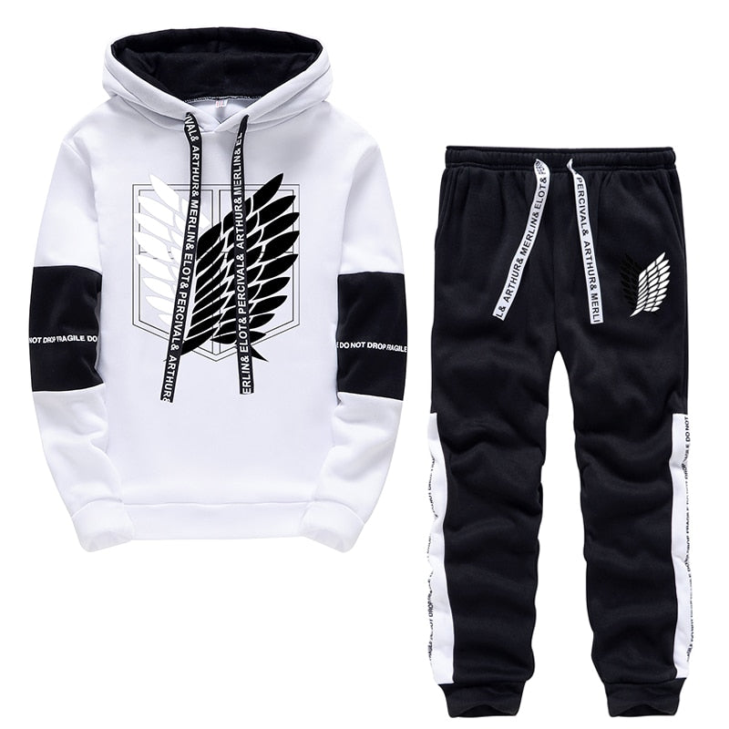 Attack on Titan Hoodie Jogger Set