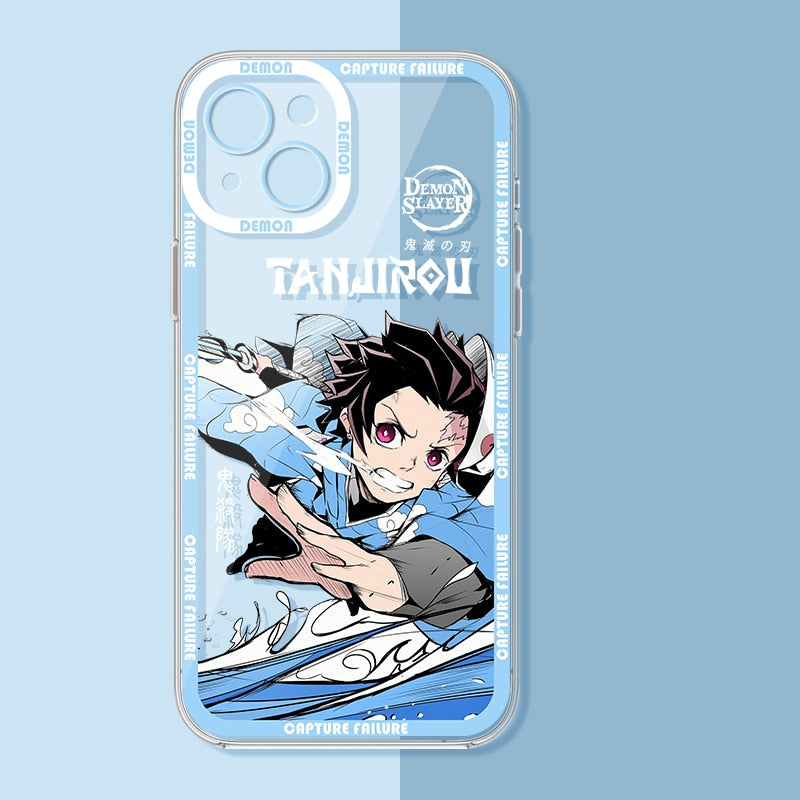 Demon Slayer Soft Silicone Case for iPhone