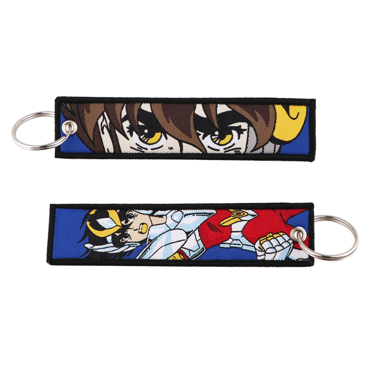 Anime Embroidery KeyChain