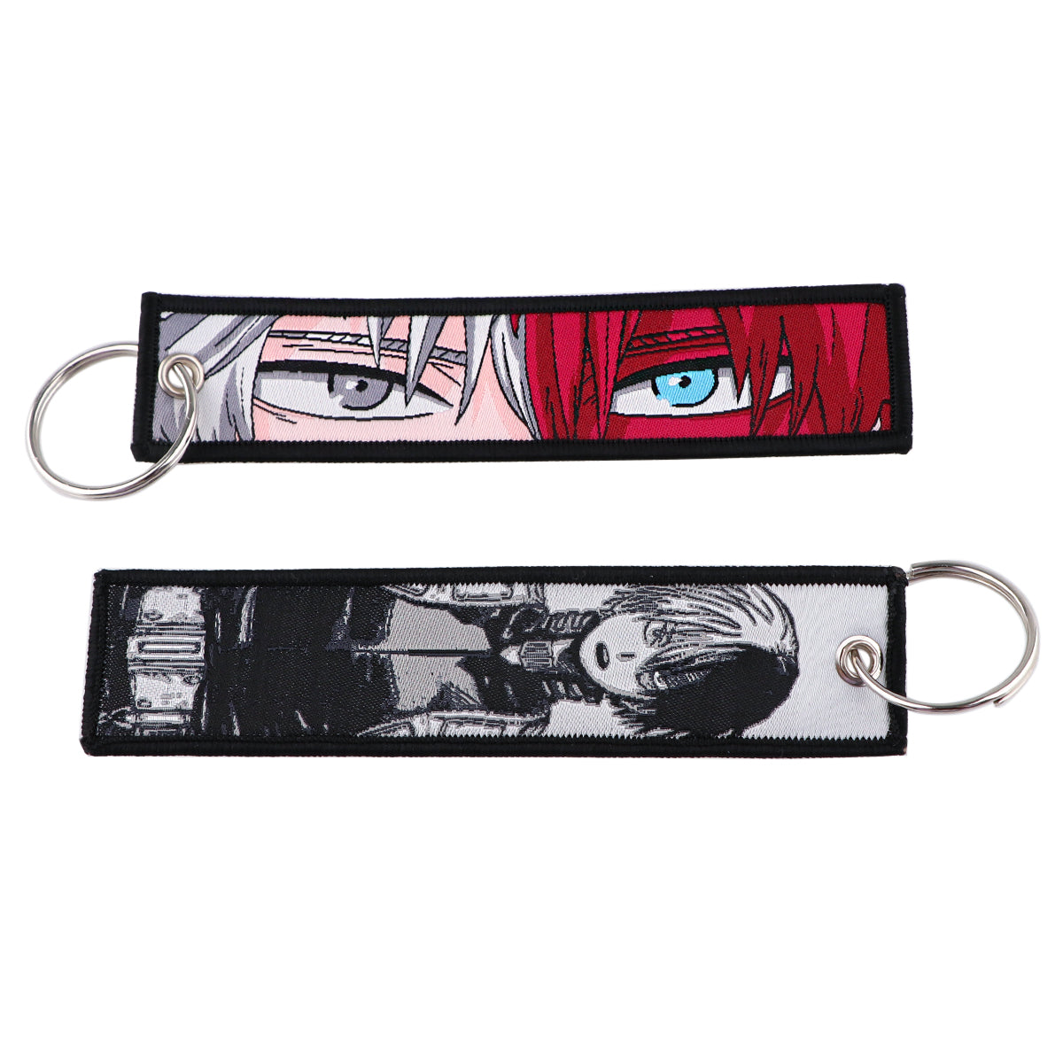 Anime Embroidery KeyChain