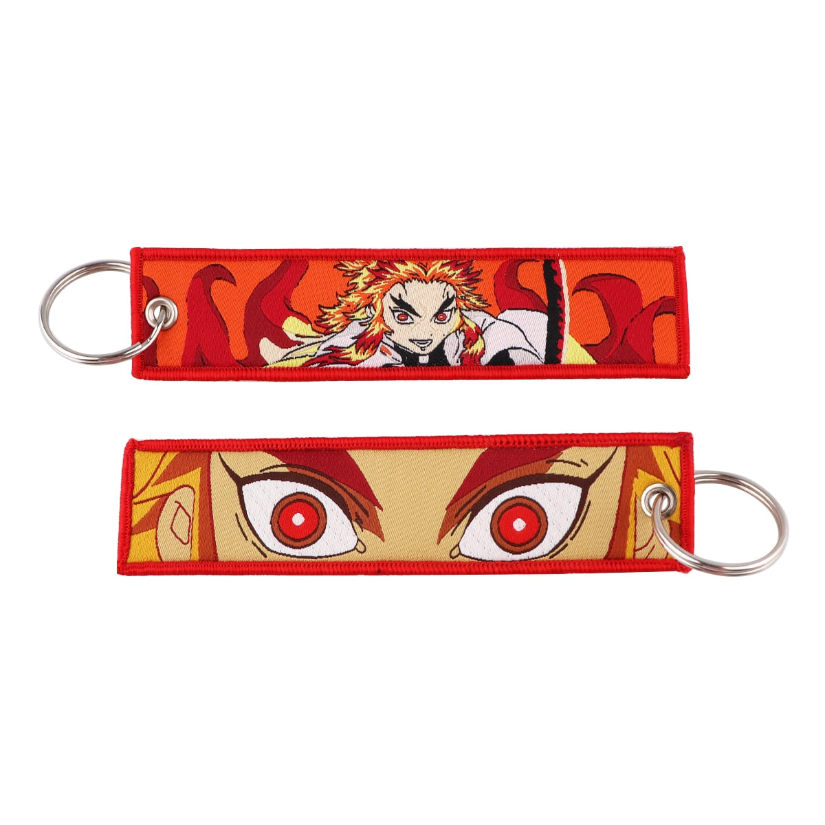 Anime Embroidery KeyChain