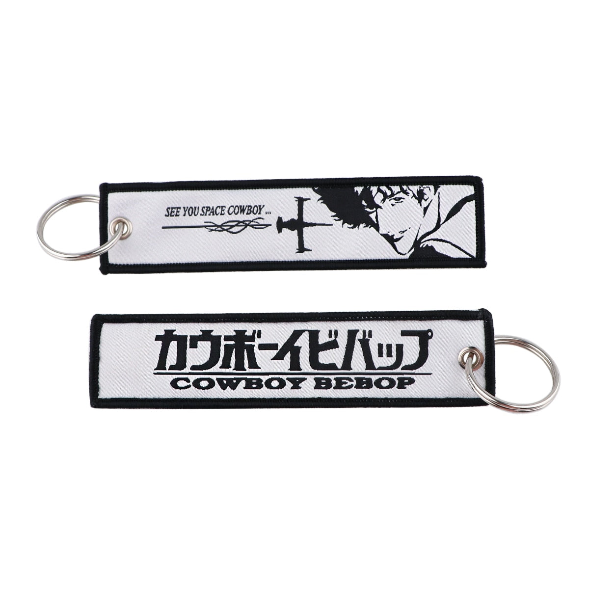 Anime Embroidery KeyChain