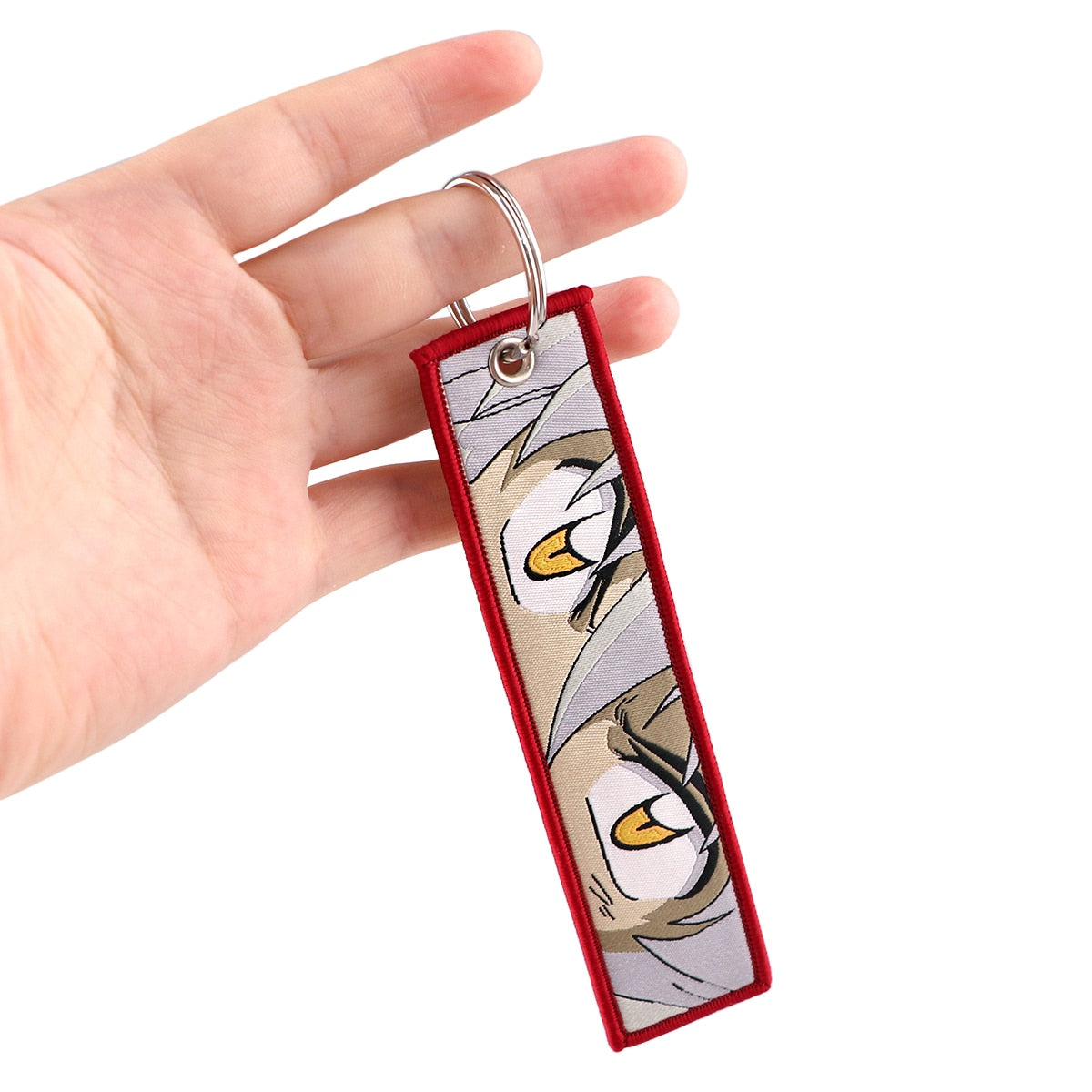 Anime Embroidery KeyChain