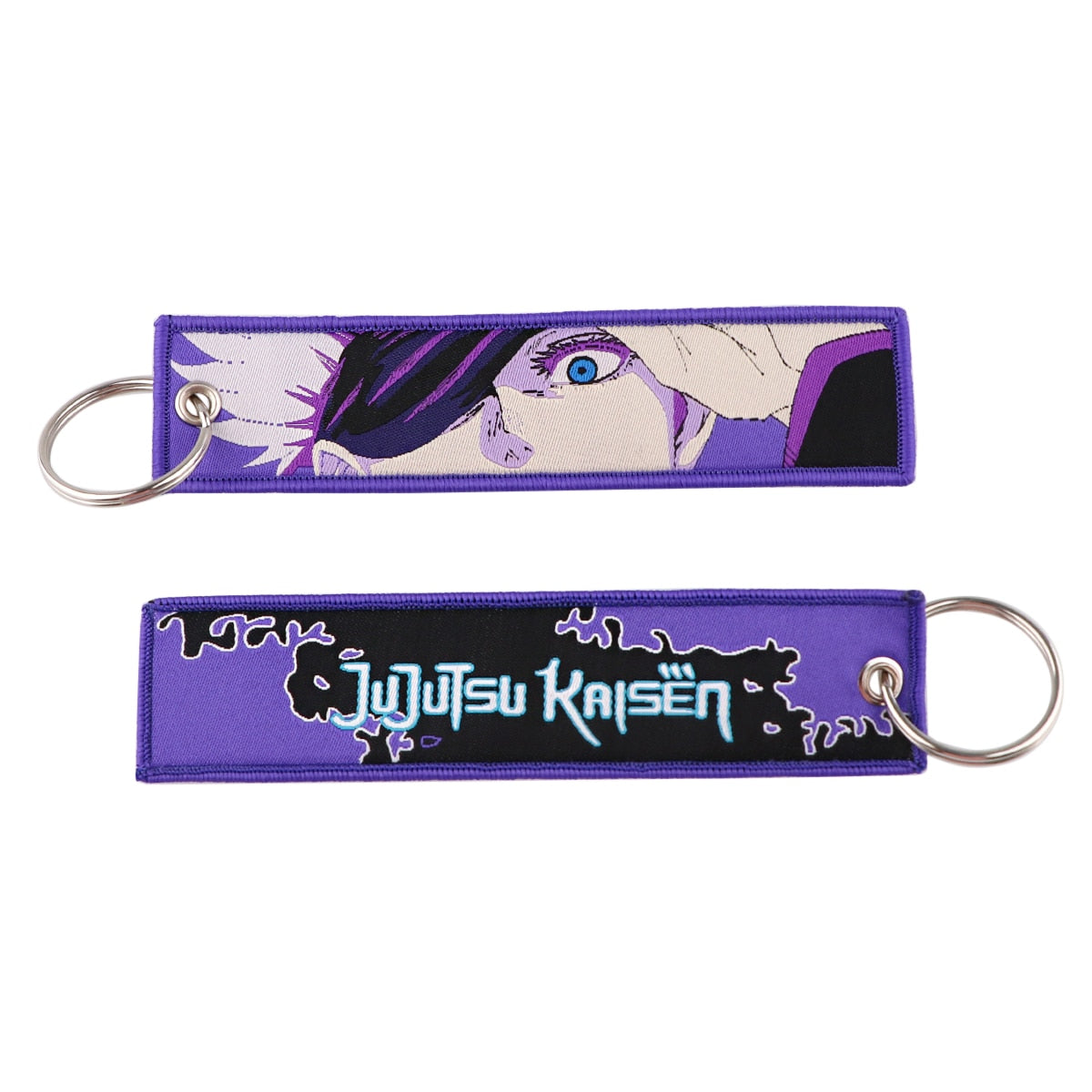 Anime Embroidery KeyChain