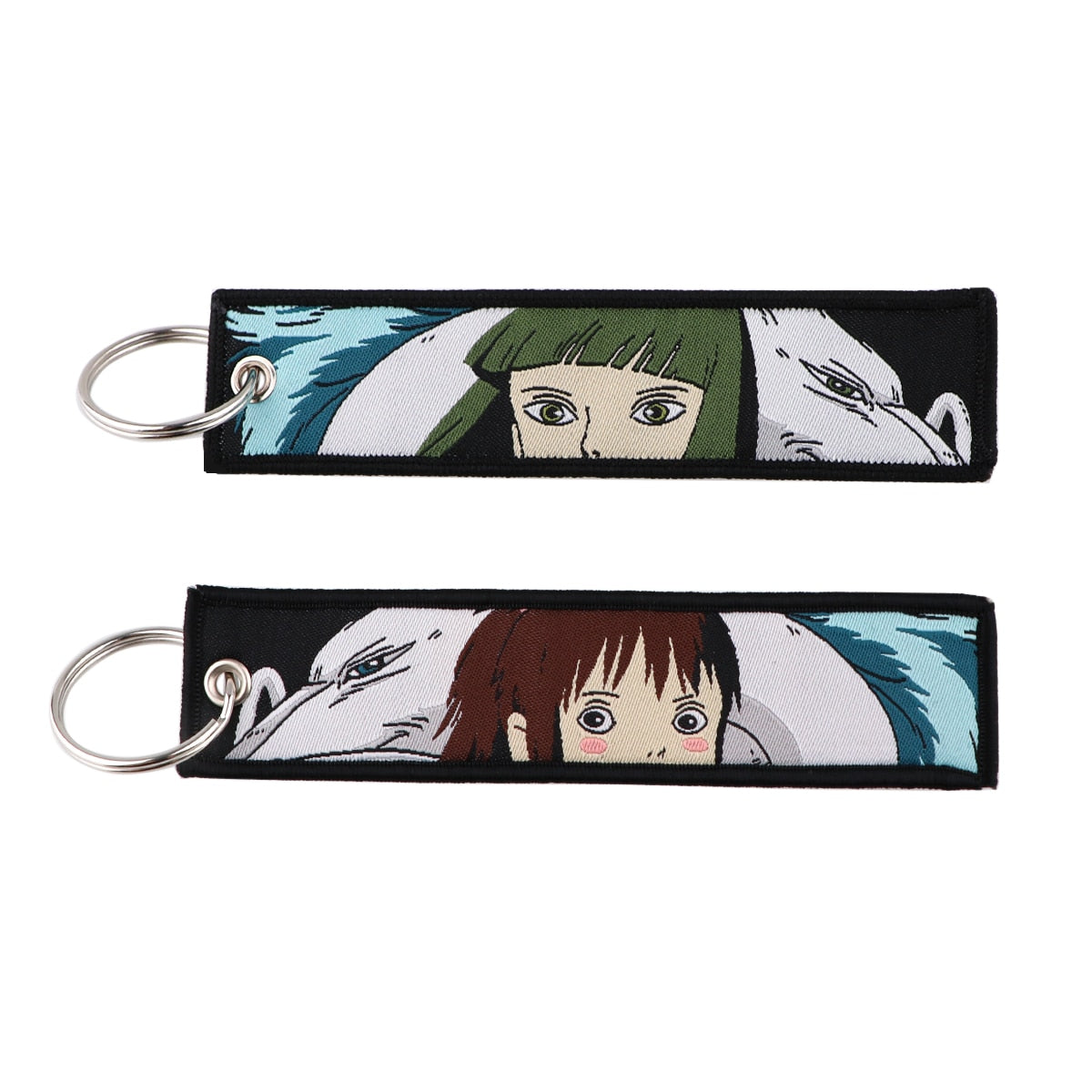 Anime Embroidery KeyChain
