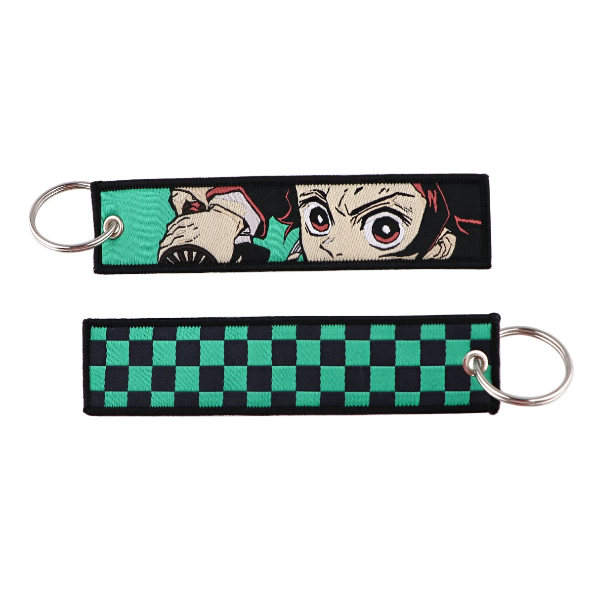 Anime Embroidery KeyChain