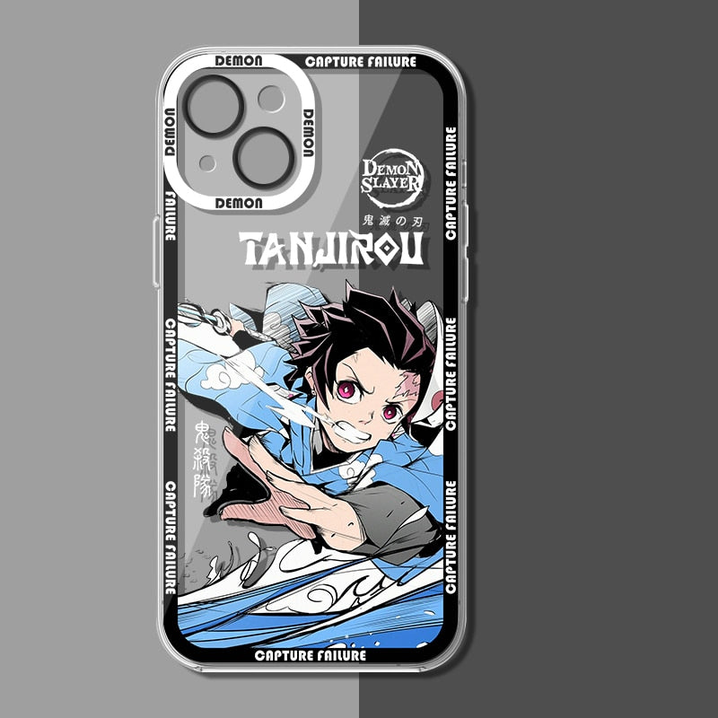 Demon Slayer Soft Silicone Case for iPhone