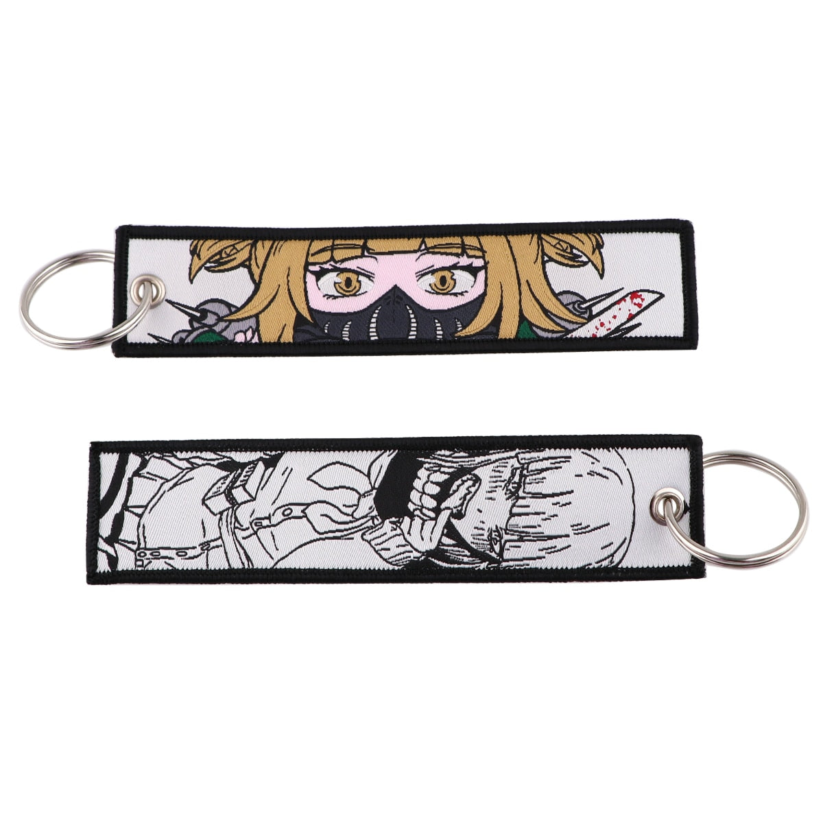 Anime Embroidery KeyChain