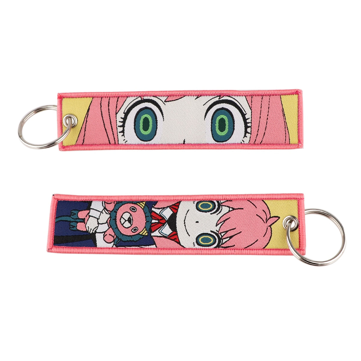 Anime Embroidery KeyChain