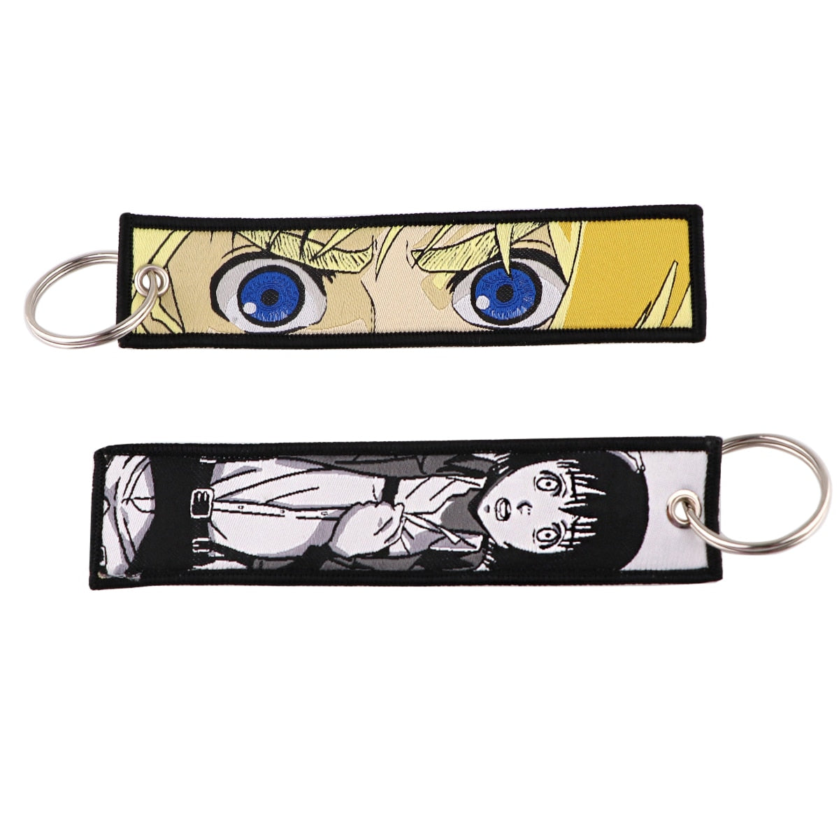 Anime Embroidery KeyChain
