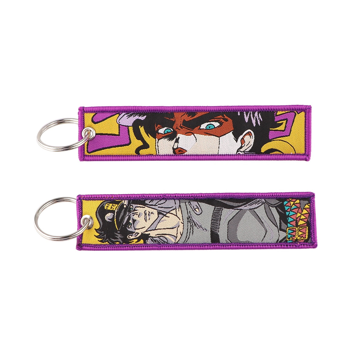 Anime Embroidery KeyChain