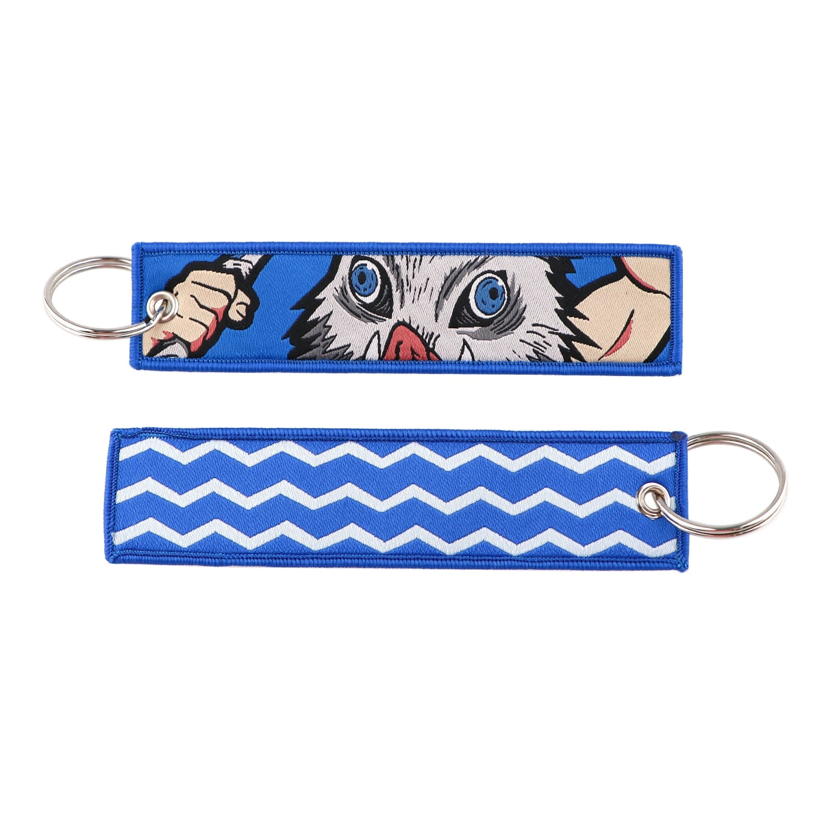 Anime Embroidery KeyChain