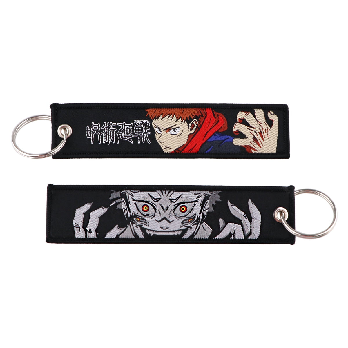 Anime Embroidery KeyChain