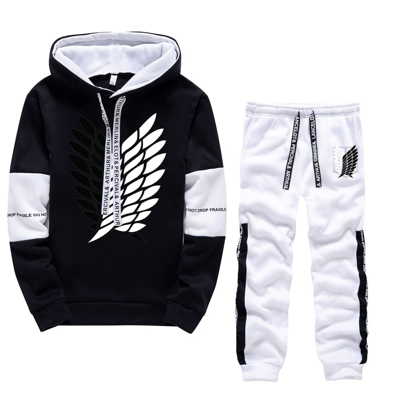 Attack on Titan Hoodie Jogger Set