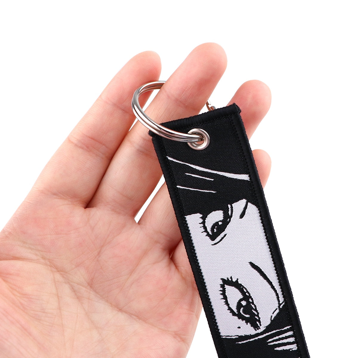 Anime Embroidery KeyChain