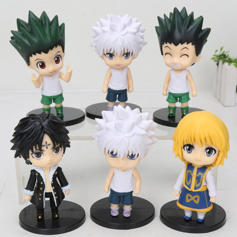 Hunter x Hunter Anime Chibi Figure Toys Gon, Killua and more