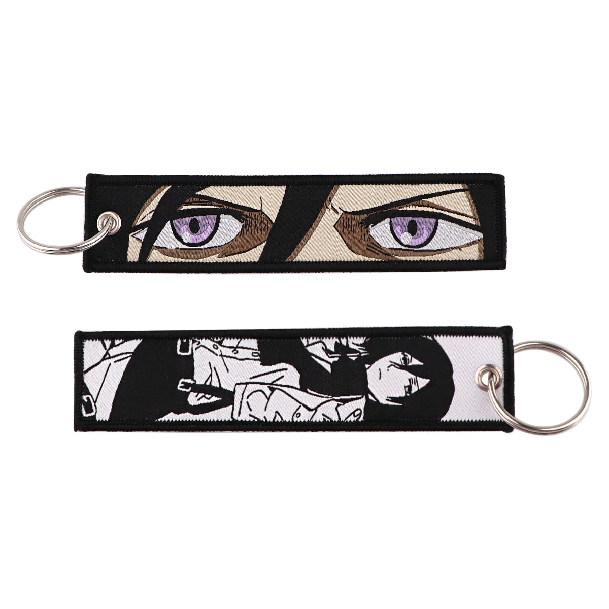 Anime Embroidery KeyChain
