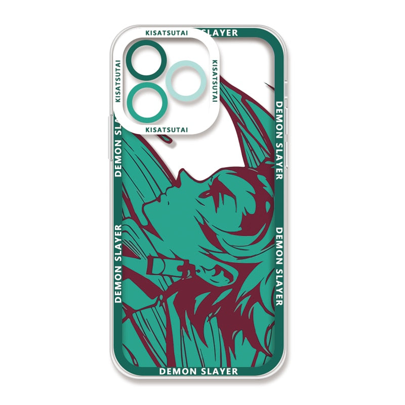 Demon Slayer Soft Silicone Case for iPhone