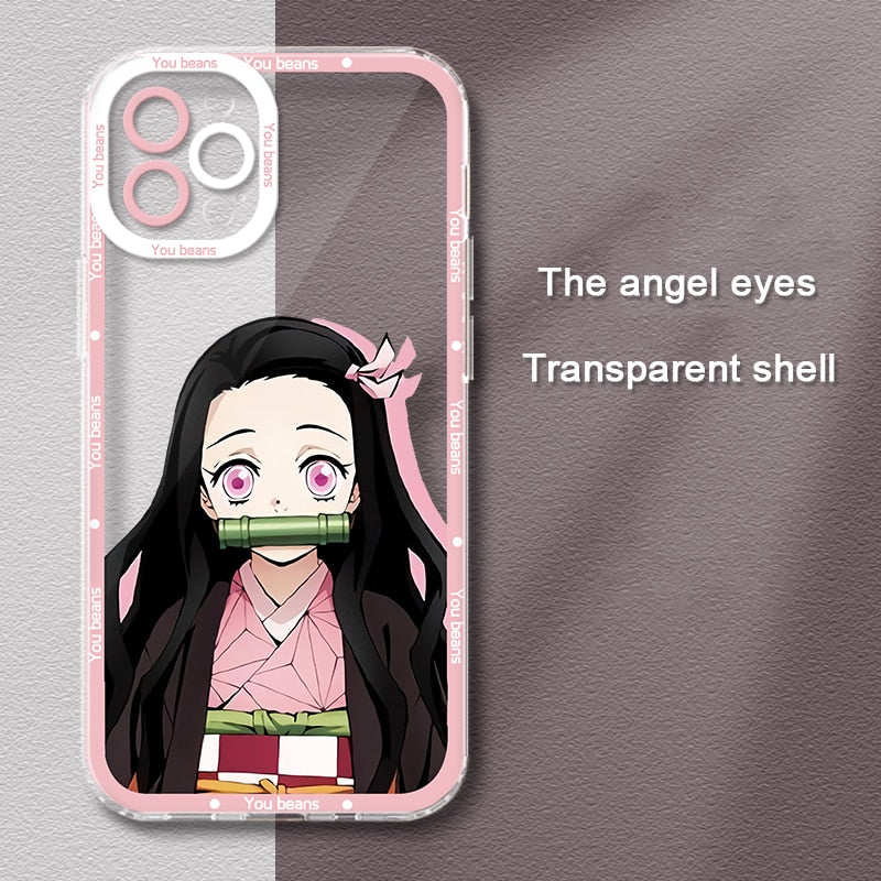 Demon Slayer Soft Silicone Case for iPhone