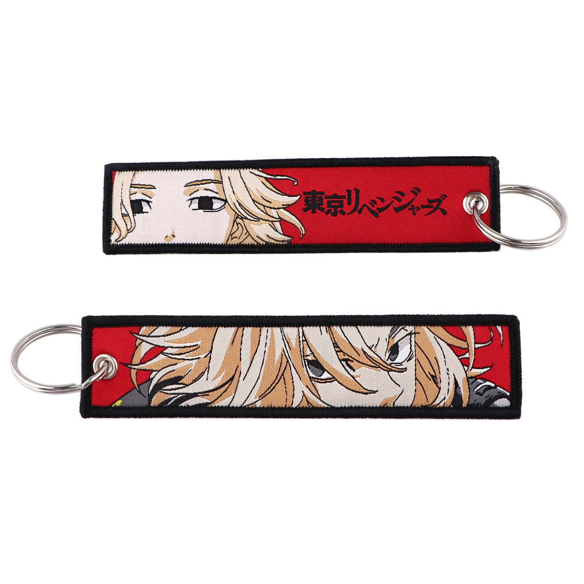 Anime Embroidery KeyChain