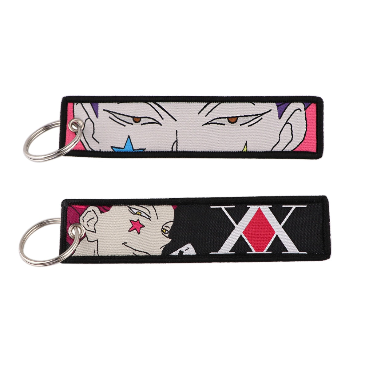 Anime Embroidery KeyChain