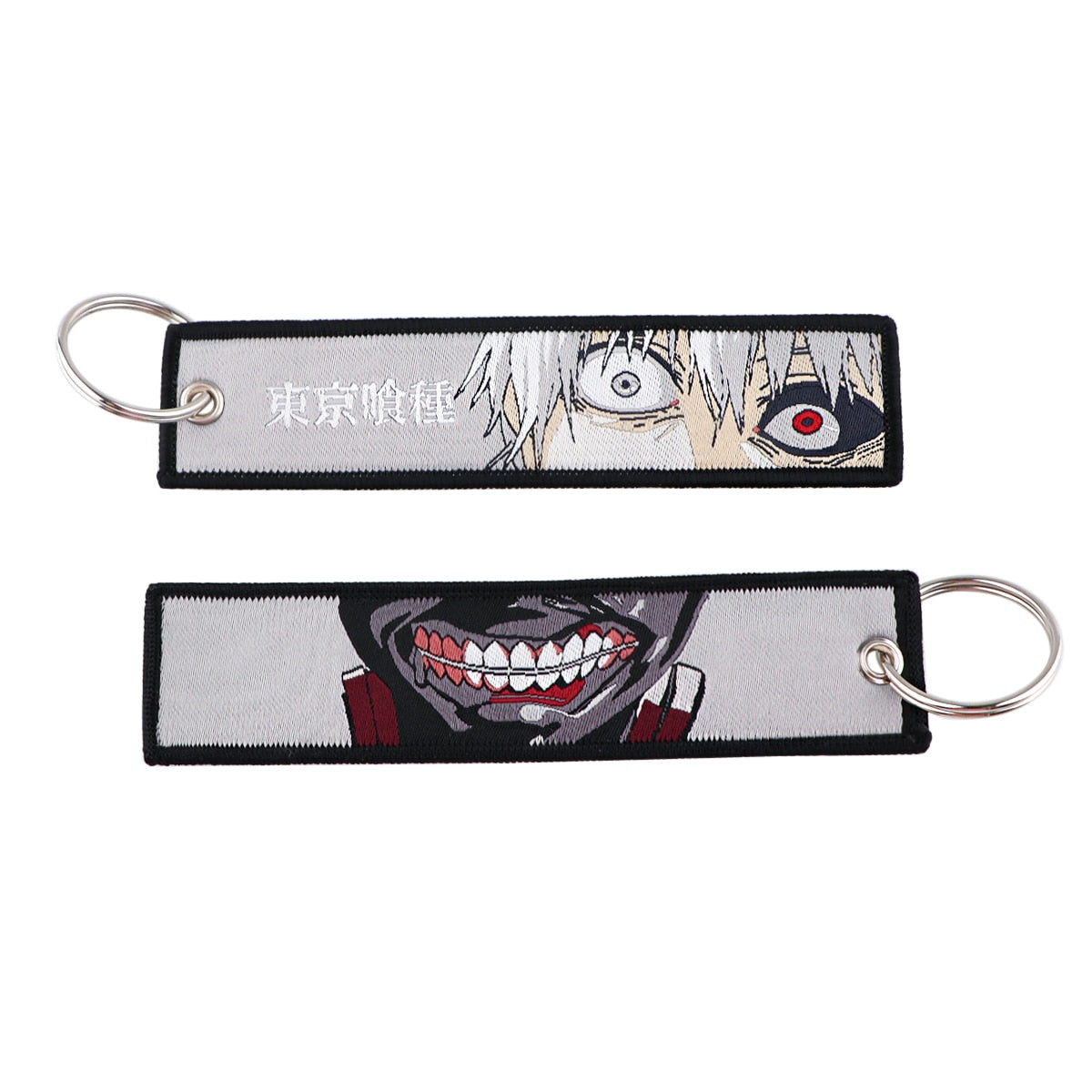 Anime Embroidery KeyChain