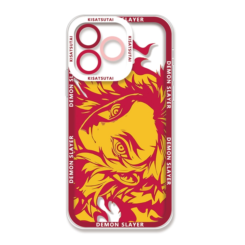 Demon Slayer Soft Silicone Case for iPhone