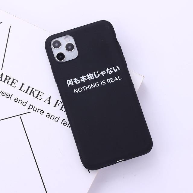 Minimalist Japanese Harajuku Manga Phone Case - animeweebcity