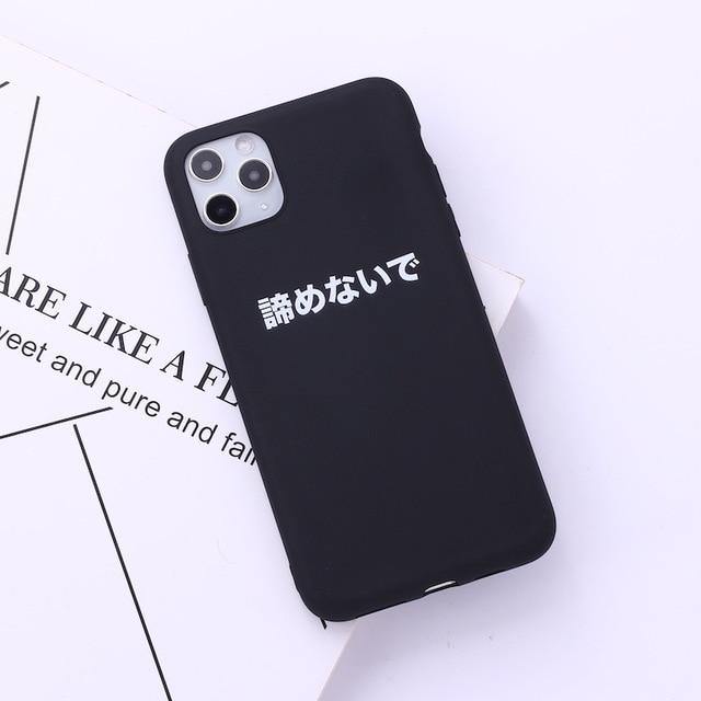 Minimalist Japanese Harajuku Manga Phone Case - animeweebcity