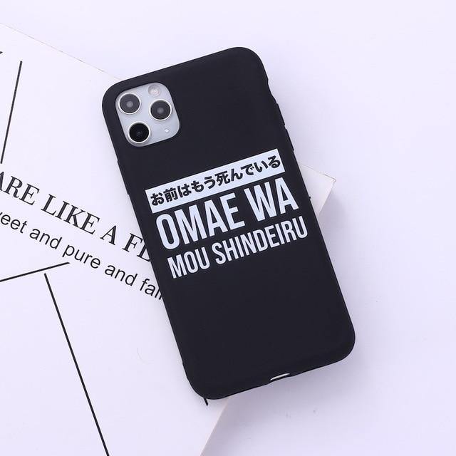 Minimalist Japanese Harajuku Manga Phone Case - animeweebcity