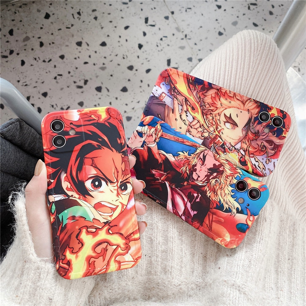 Tanjiro Rengoku Zenitsu IPhone Case