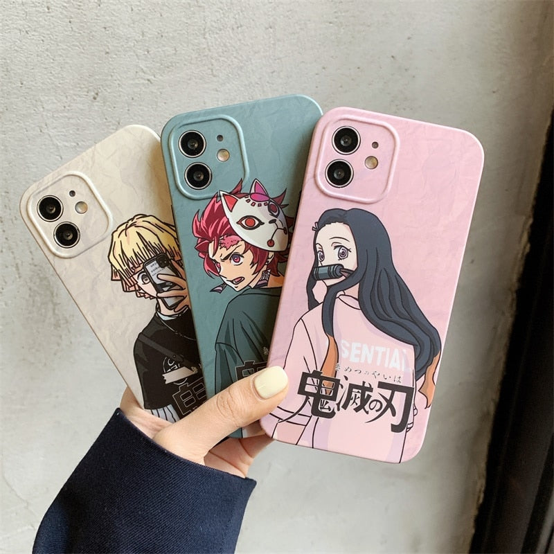 Tanjiro Nezuko Zenitsu IPhone Case