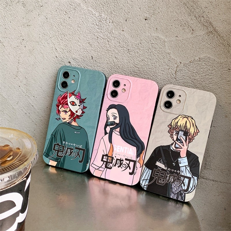 Tanjiro Nezuko Zenitsu IPhone Case