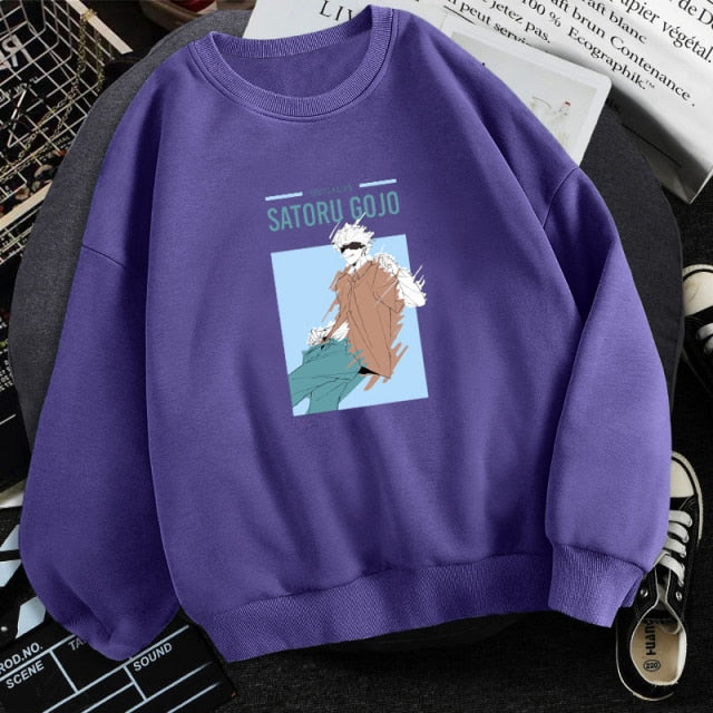 Satoru Gojo Jujutsu Kaisen Crewneck Sweatshirt