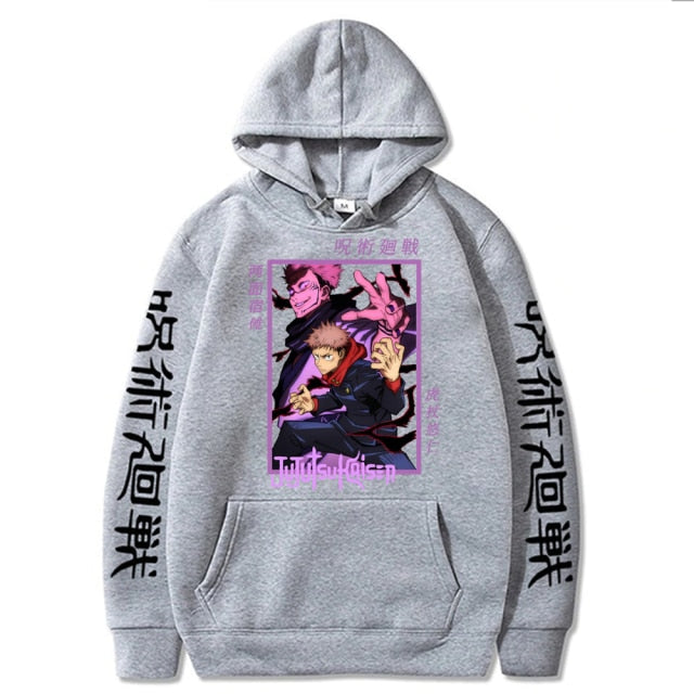 Jujutsu Kaisen Color Yuji Itadori Sukuna Hoodie Sweatshirt