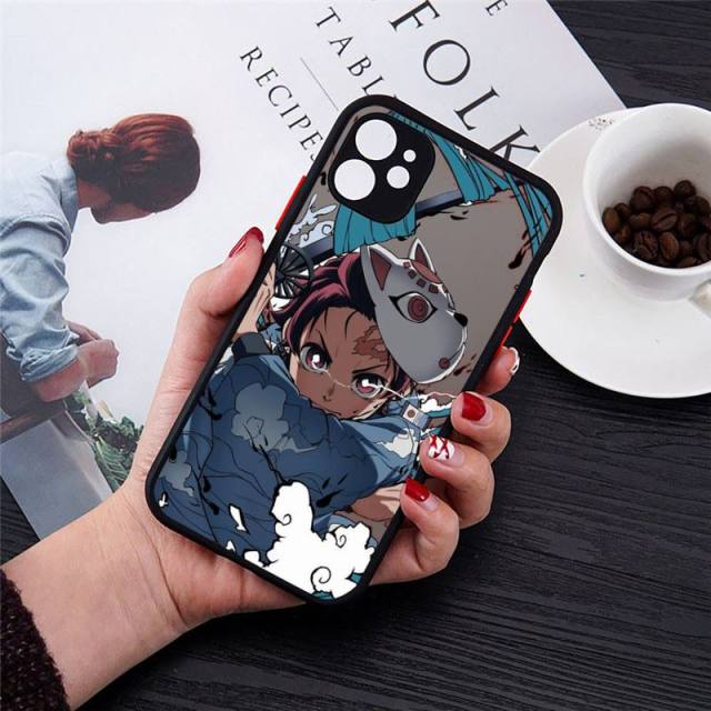 Tanjiro Nezuko Zenitsu and more IPhone Cases Matte