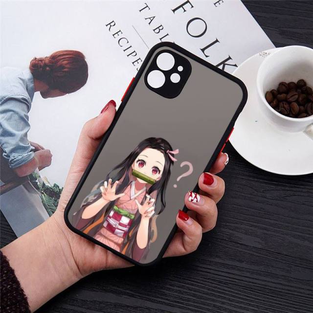 Tanjiro Nezuko Zenitsu and more IPhone Cases Matte