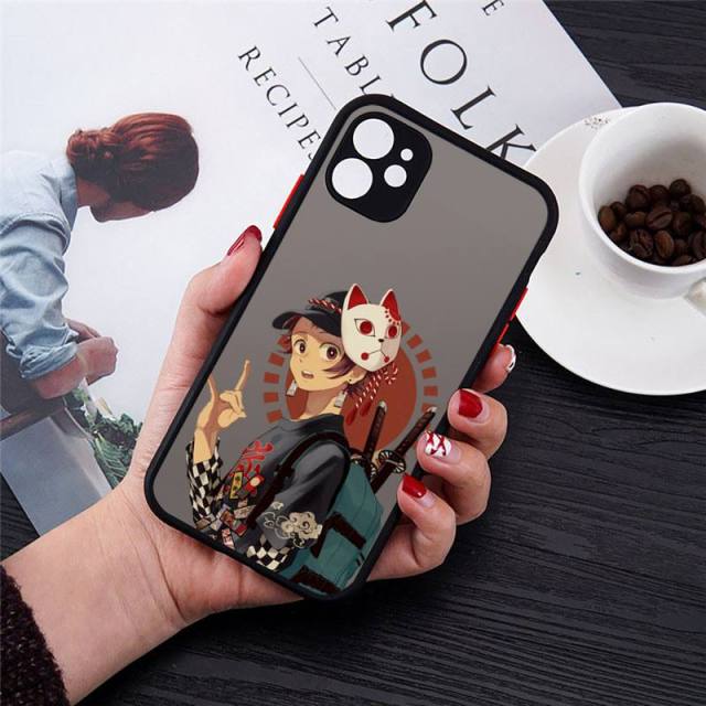 Tanjiro Nezuko Zenitsu and more IPhone Cases Matte